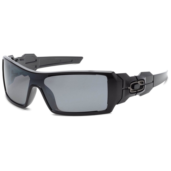 Oakley Black Sport Sunglasses with Gray Lenses